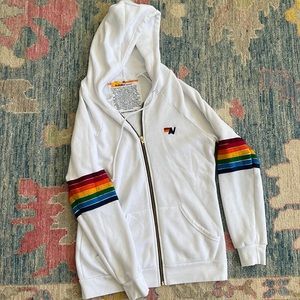 Aviator nation woman’s zip up jacket M